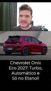 2027 Chevrolet Onix Eco: Turbo, Automatic, and Ethanol Only! #chevrolet #onixeco #onix #chevrolet...