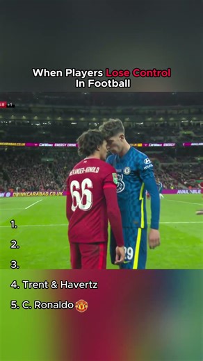 When Players Lose Control In Football