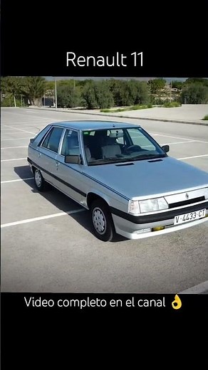 Renault 11 de 1988 video completo en el canal! #renault #renault11 #r11 #coches #cochesclasicos