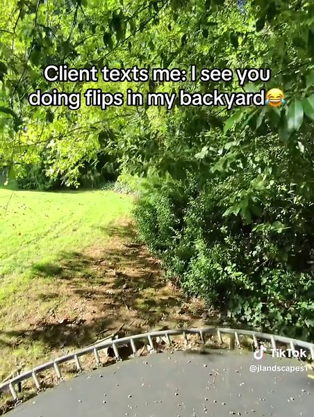 Fun Lawn Care Moment: Backyard Flips Reveal