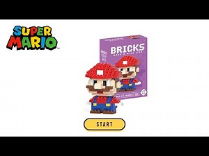 Speed Build Lego Bricks Super Mario - Mario