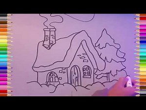 Christmas drawing easy | Easy Christmas drawing for beginners step by step.