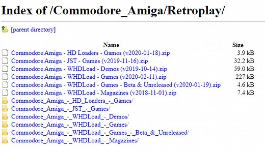 WHDload Complete Collection – Download The Whole games collection in one go! | retrotechlab.com