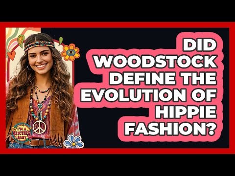 Did Woodstock Define The Evolution Of Hippie Fashion? - I'm a 60s Baby