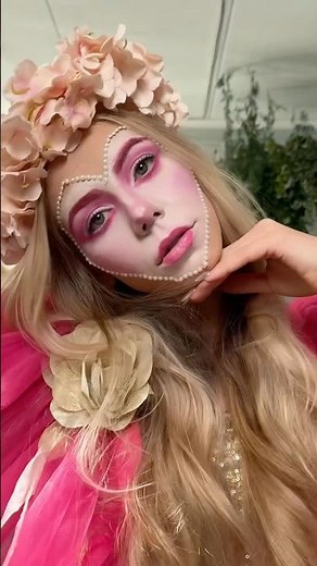 Broken Doll 👁️ Cinematic Halloween Makeup Transformation