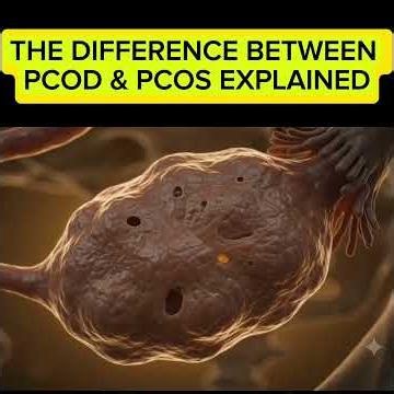 The Difference between PCOD & PCOD EXPLAINED #health #pregnancy