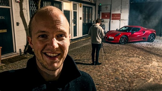 Alfa Romeo 4C launch edition: Behind the scenes of an exotic car shoot