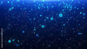 Abstract moving lines and dots Particles cyber Digital Data Network background. Medical, business, engineering, science. economy, financial Technology corporate promotion concept.