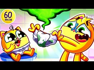 Diaper Song 😿 | + More Funny Kids Songs 😻🐨🐰🦁 And Nursery Rhymes by Baby Zoo