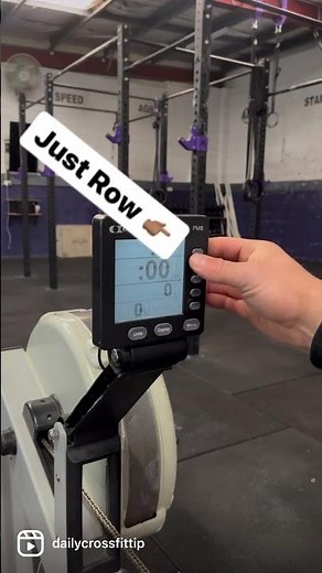 Rowing For Dummies: How To Reset Your Rowers Screen!