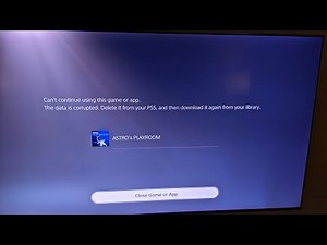 7 Ways To Fix PS5 Can’t continue using this game or app | The data is corrupted
