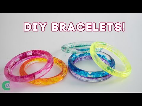 How to Make Colorful Epoxy Resin Bracelets
