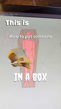 How to draw a corpse 🧟 in a coffin ⚰️#perspective #howtodraw #funny #arttutorial