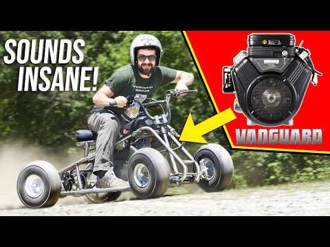 We Built an OFF ROAD Drift Quad and Swapped in a Vanguard V Twin!