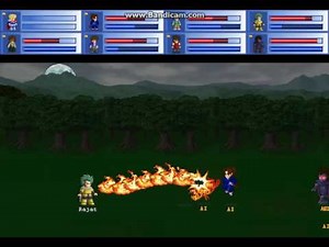 Little Fighter 2.5: Versus mode 7 vs 1: Firzen