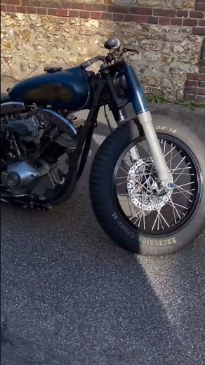 Harley Davidson Shovel Bobber Custom.