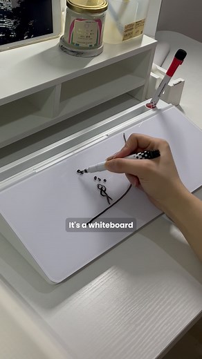 Tired of losing notes and dealing with a messy desk? 📝🚀 With DeskBoard Buddy, you can quickly jot down tasks, reminders, and to-do lists without the clutter. Plus, the hidden storage keeps your desk neat and organized! ✅ Write & erase notes effortlessly ✅ Declutter with built-in storage ✅ Perfect for daily tasks & productivity A simple tool that makes a BIG difference in your workflow. Get yours today at deskboardbuddy.com! | DeskBoard Buddy