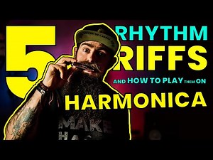 5 LEVELS of Playing Chords on the C Harmonica