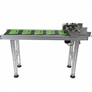 [Hot Item] Yaomatec Automatic Conveyor Belt Feeder Paging Machine High Quality Packaging Industry Speed for Cartoon Paper Bag Paging