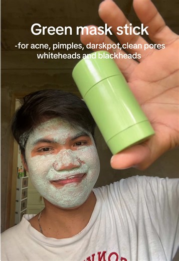Effective Green Mask Stick for Acne Treatment