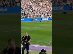 Singing Grace at Celtic Park with 60,000 Fans