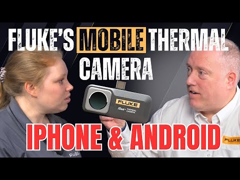 Discover FLUKE's iSee Thermal Camera for iPhone and Android Phones!