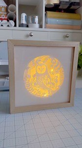 Create your own beautiful shadowbox with your Cricut machine 😍 perfect for the home or as a gift 🥰 . . . #Cricutuk #Cricut #cricutmade #crafts #papercraft #homedecor #craft | Cricut