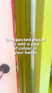 18K views · 348 reactions | Forever looking for places to add a little pop of colour! That door edge was my OG, the one that made my insta account go crazy - I feel a return to a dash of neon pink in my near future, watch this space! #ihavethisthingwithcolour #colourfulinteriors #popofcolour #diy #homedecor #dopaminedecor | The Hexagonal House | Facebook
