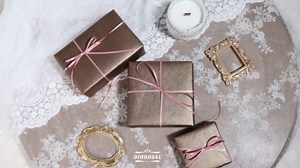 Blush Pink Satin Ribbon 1/8 Inch Double Face Skinny Ribbon, 100 Yards for Crafts, Wedding Decor, Hanging Tags, Gift Wrapping, Bows, Christmas Ornaments