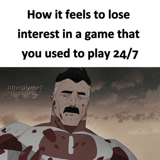 This is genuinely me with WoW right now. The only thing keeping me on lately are friends asking to run keys, and my raid team actively raiding, so I have a big pull to keep playing.The constant bugs and current story quality are beyond unacceptible and it's ruining the game.