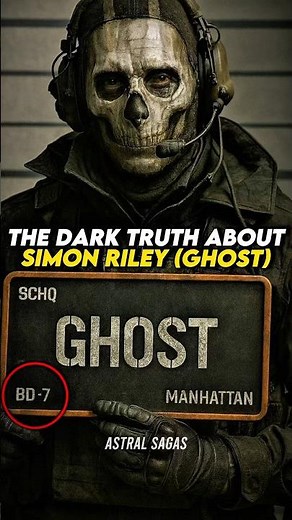 The Dark Truth About Simon Riley | Ghost From Call of Duty