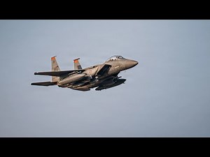 Female F-15 Pilot Demonstrates Extraordinary Skills at Air Base
