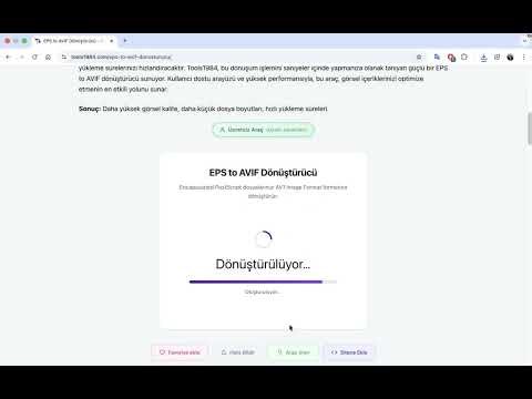 EPS to AVIF Dönüştürücü | Adobe EPS Vektör Dosyalarını AVIF Formatına Ücretsiz Çevirin