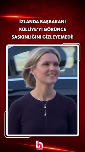 İzlanda Başbakanı'nın Külliye şaşkınlığı kamerada!