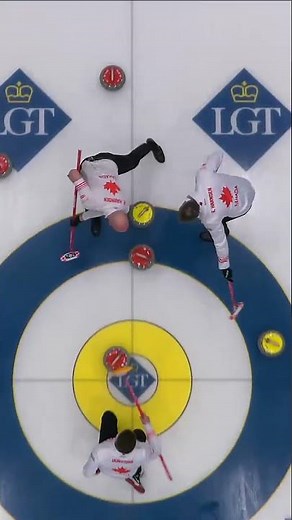 Don't skip these back-to-back pistols! #curling
