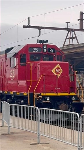 Morristown And Erie #25 EMD GP15-1 in NJT Hoboken Display in Hoboken, NJ 10/12/25