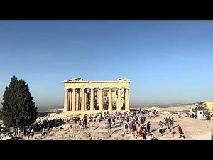 Acropolis of Athens 4K 🏛️ | A Serene View from a Beautiful Angle