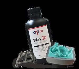 Wax3D - Resina para Impressão 3D (200 g) - CNG - Soluções Protéticas