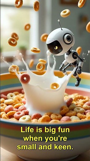 Tiny Bot's Grand Journey: A Miniature Adventure in a Giant World