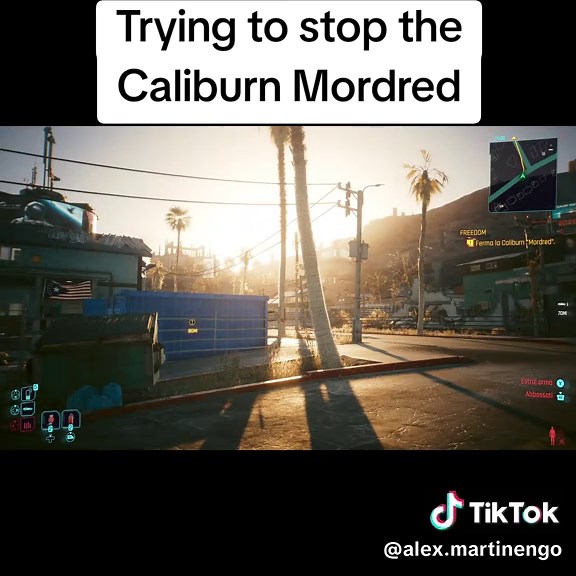 Stopping the Caliburn Mordred in Cyberpunk 2077