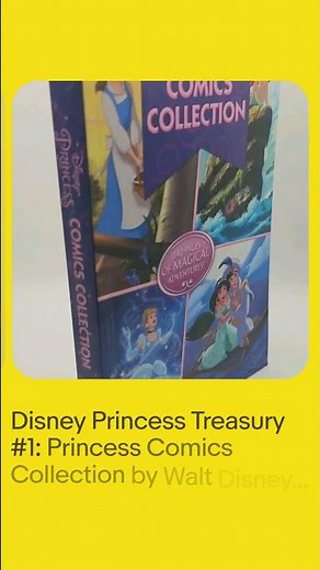 Disney Princess Treasury #1: Princess Comics Collection by Walt Disney Company