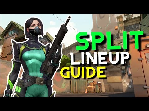 VALORANT - Viper Lineup Guide on SPLIT