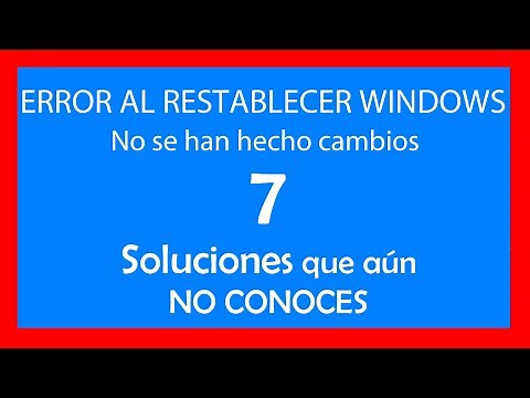 🔴 Error resetting Windows 10 (No changes made) ►【✅ 7 SOLUTIONS】 Part 2/3