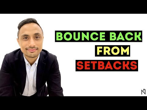 HOW TO BOUNCE BACK FROM SETBACKS? (6 steps in Building Resilience) | Neil Germo