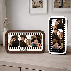 Custom Polaroid Photo Frame,photo Strip Wedding Anniversary Birthday Gift,valentines Day Couple Gift for Her Him,picture Frame,vintage Decor - Etsy