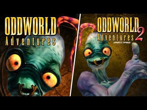 Oddworld Adventures DUOLOGY COLLECTION [Game Boy, GBC] Gameplay Walkthrough FULL GAME [4K 60FPS🔴]
