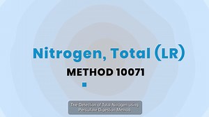 Total Nitrogen LR-Method 10071_Hach Malaysia