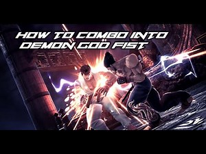【SSBU】How to Combo into Demon God Fist With Kazuya- DGF (Smash Ultimate)