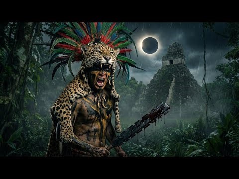 Eclipse Of The Sun 🌑 Aztec Death Whistle Metal | Brutal Jaguar Warrior Music