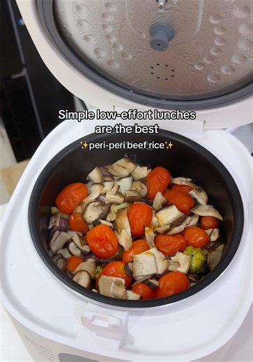 Easy Peri-Peri Beef Rice Cooker Recipe